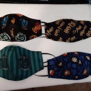 4 for $8 Adult size harry potter face mask